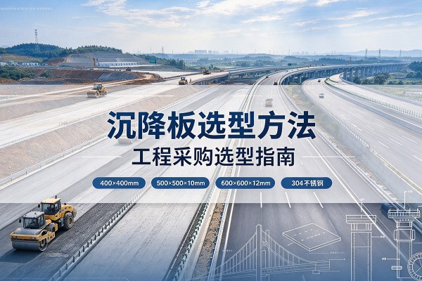 龙湾沉降板选择方法