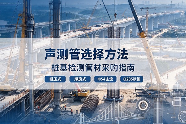 龙湾声测管选型标准