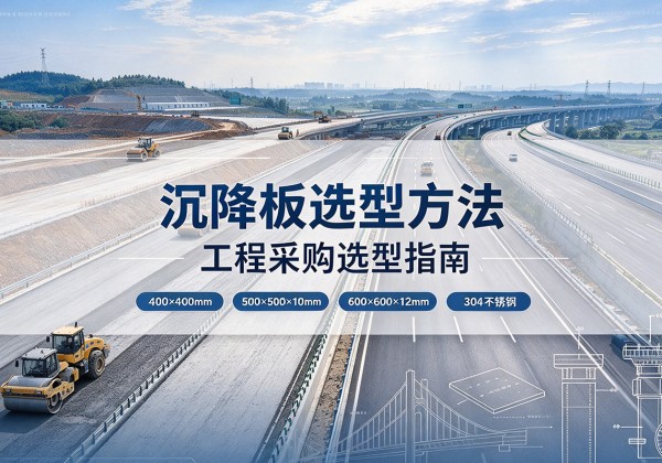龙湾沉降板选择方法